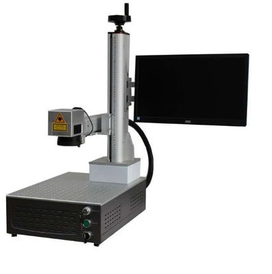 Macchina per marcatura laser integrata 20W / 50W Marcatore laser a fibra portatile per metallo
