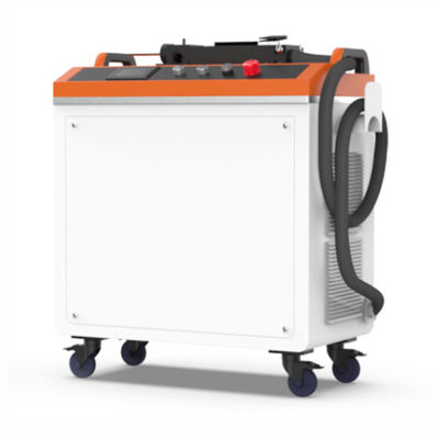 Macchina di pulizia automatica a laser pulsato da 100W a 300W per la ruggine locale delle superfici metalliche
