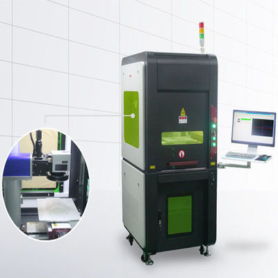 Posizionamento visivo con la macchina di marcatura laser online, tracciamento automatico